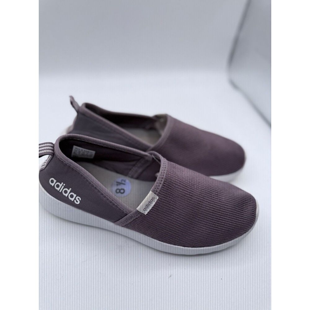 Adidas Womens Size 8.5 Lite Racer Purple Slip On Shoes Sneaker